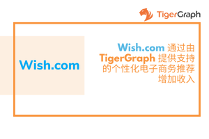 Wish.com 通过由 TigerGraph 提供支持的个性化电子商务推荐引擎，增加收入